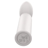 Nude aulora mini g spot vibrator rechargeable silicone toy - peaches and screams