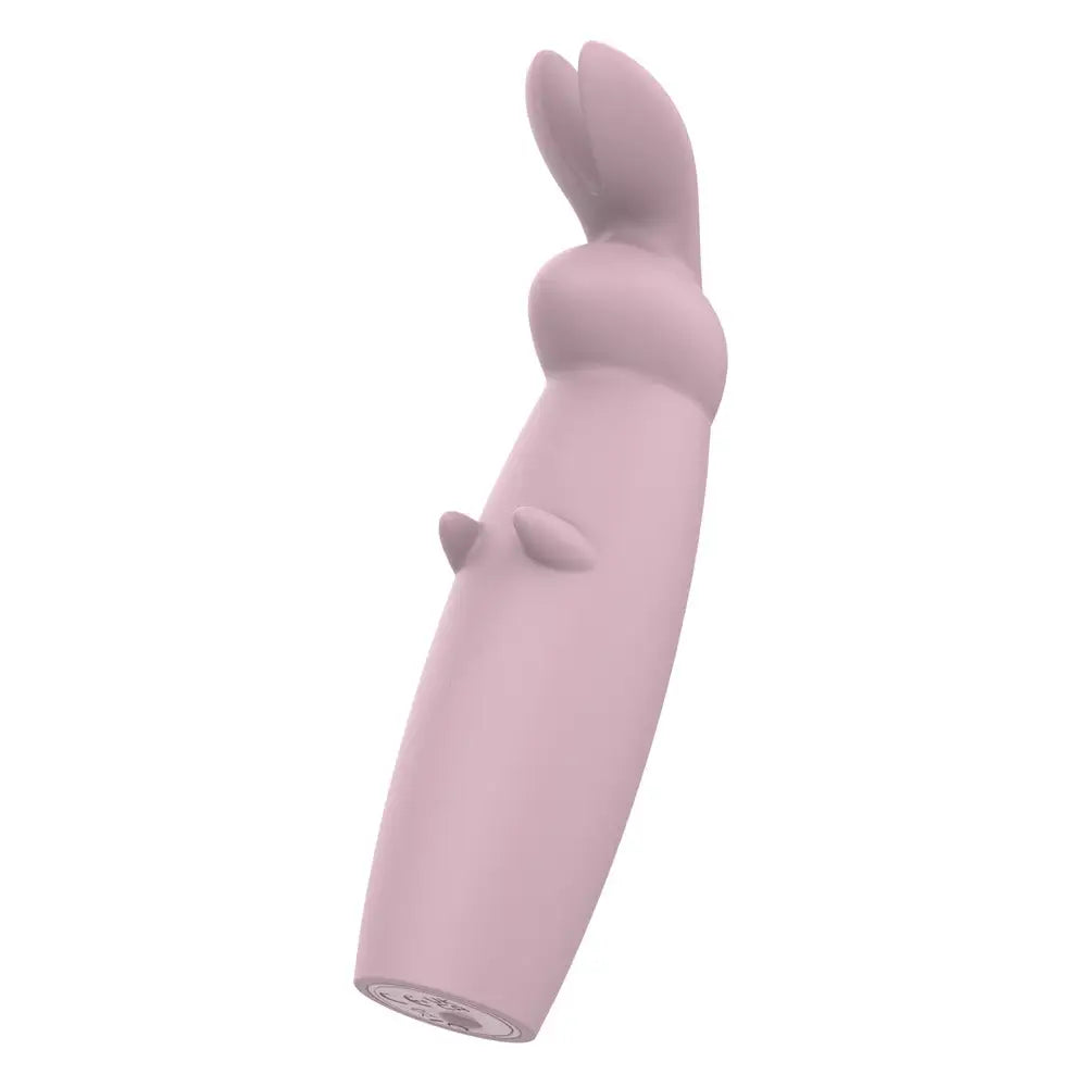 Nude hazel mini rabbit massager for g spot and clitoral play - peaches and screams