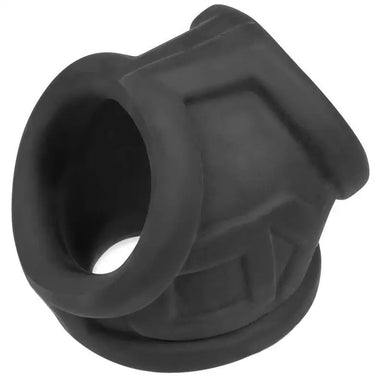 Oxballs Oxsling Black Silicone Power Sling Stretchy Cock Ring for Men - Peaches and Screams