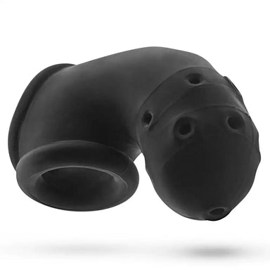 Oxballs Silicone Black Male Chastity for Him - Peaches and Screams