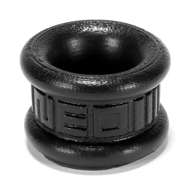 Oxballs Stretchy Silicone Black Short Ball Stretcher - Peaches and Screams