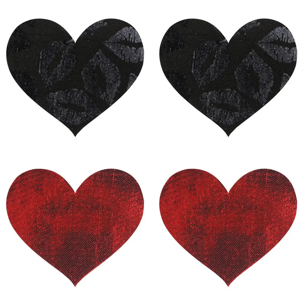 Peekaboo pasties stolen kisses heart nipple covers - peaches and screams