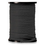 Pipedream 200ft japanese silk bondage restraint rope black - peaches and screams