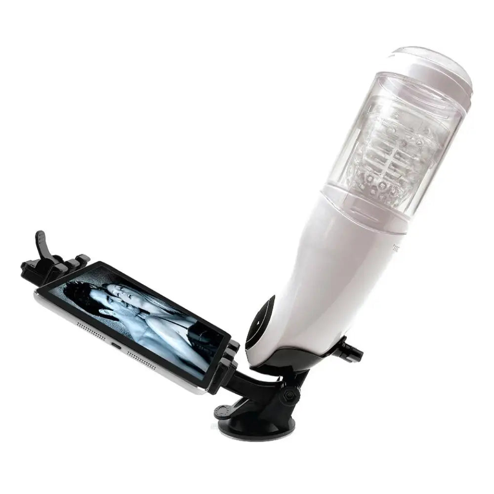 Pipedream extreme rechargeable vibrating pussy masturbator - peaches and screams