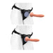 Pipedream Silicone Black Universal Strap On Harness - Peaches and Screams