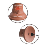Pipedream silicone flesh brown rechargeable penis vibrator - peaches and screams
