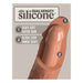 Pipedream Silicone Flesh Brown Rechargeable Penis Vibrator with Suction Cup - Peaches and Screams