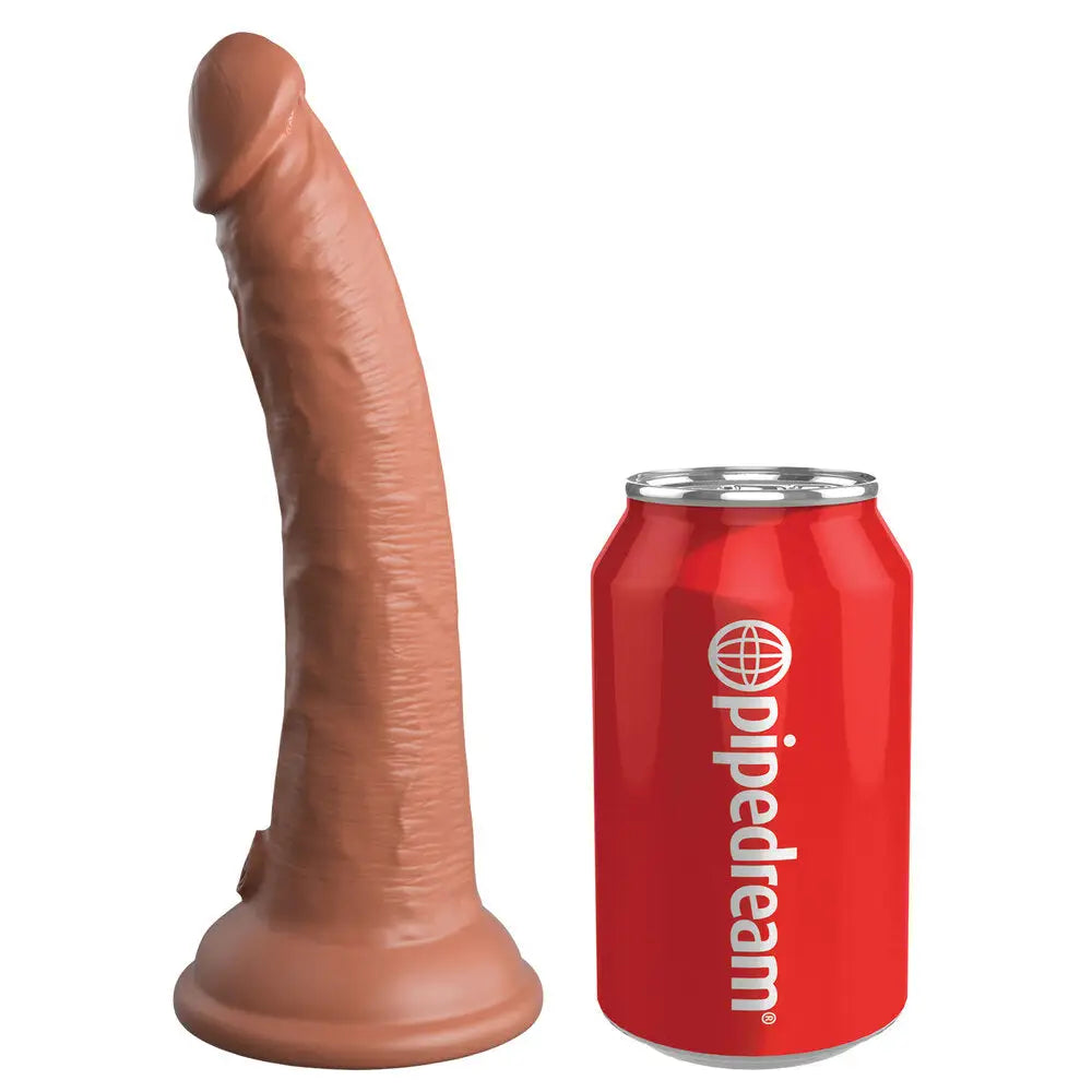 Pipedream silicone flesh pink strap on dildo with suction cup - peaches and screams