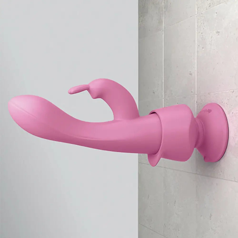 Pipedream silicone pink rechargeable waterproof rabbit vibrator - peaches and screams