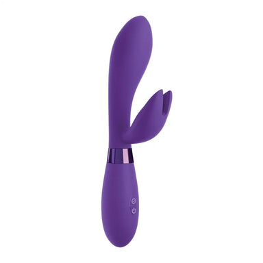 Pipedream Silicone Purple Multi-speed Waterproof Rabbit Vibrator - Peaches and Screams