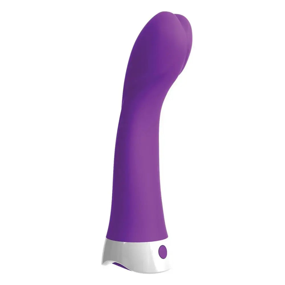 Pipedream silicone purple rechargeable remote g spot vibrator - peaches and screams