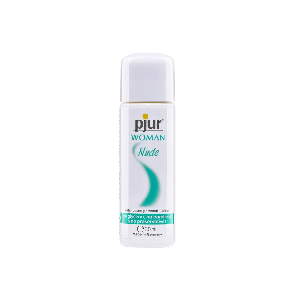 Pjur woman nude water based lubricant 30ml for sensitive skin - peaches and screams