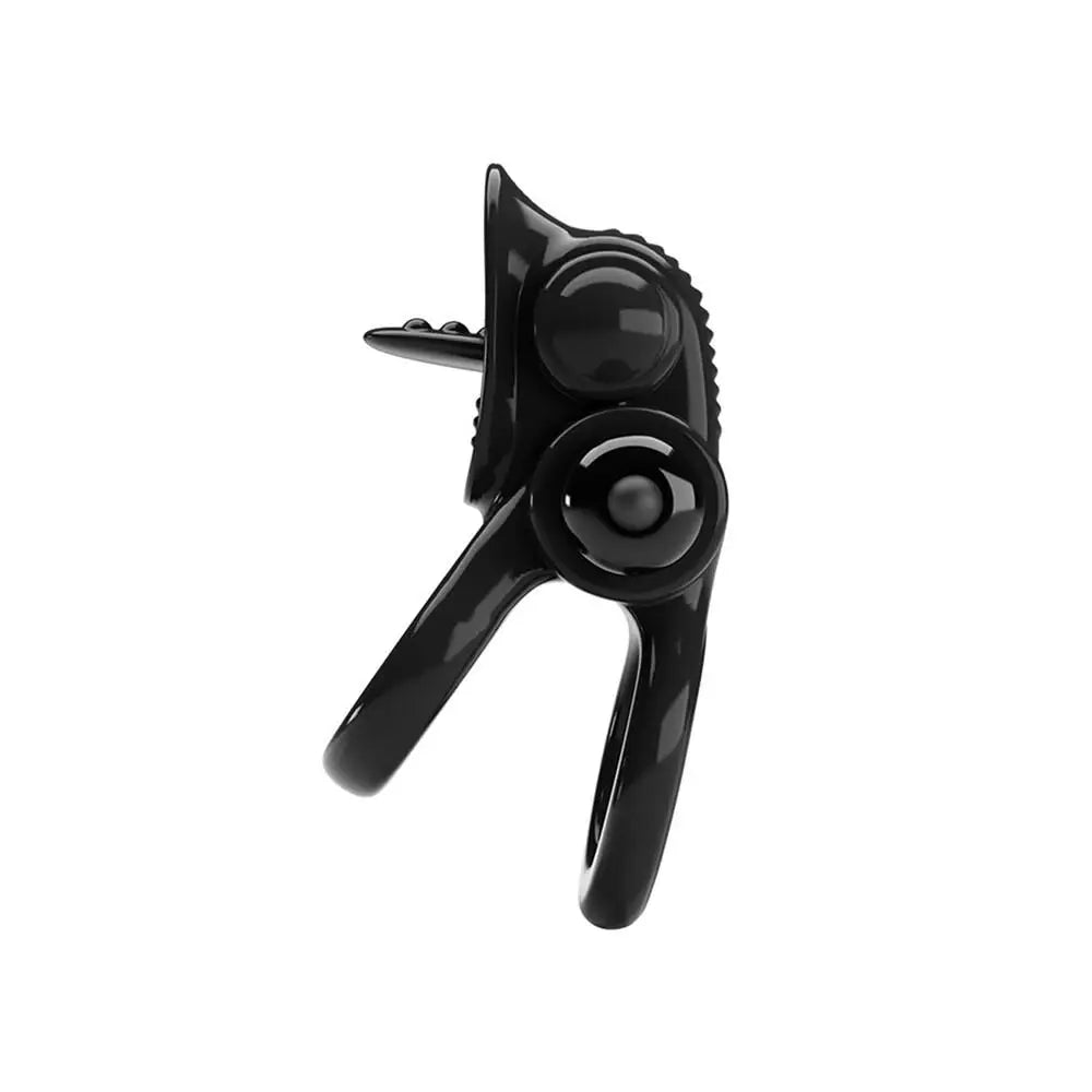 Pretty love stretchy multi speed vibrating cock ring - peaches and screams