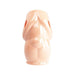 Pretty Love Stretchy Rubber Flesh Pink Oscar Penis Sleeve - Peaches and Screams