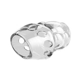 Pretty love stretchy rubber oscar textured penis sleeve - peaches and screams