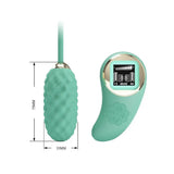 Pretty love vivan remote control egg vibrator 10 modes - peaches and screams