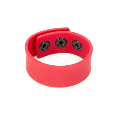 Prowler Red Silicone Adjustable Cock Strap Red - Peaches and Screams