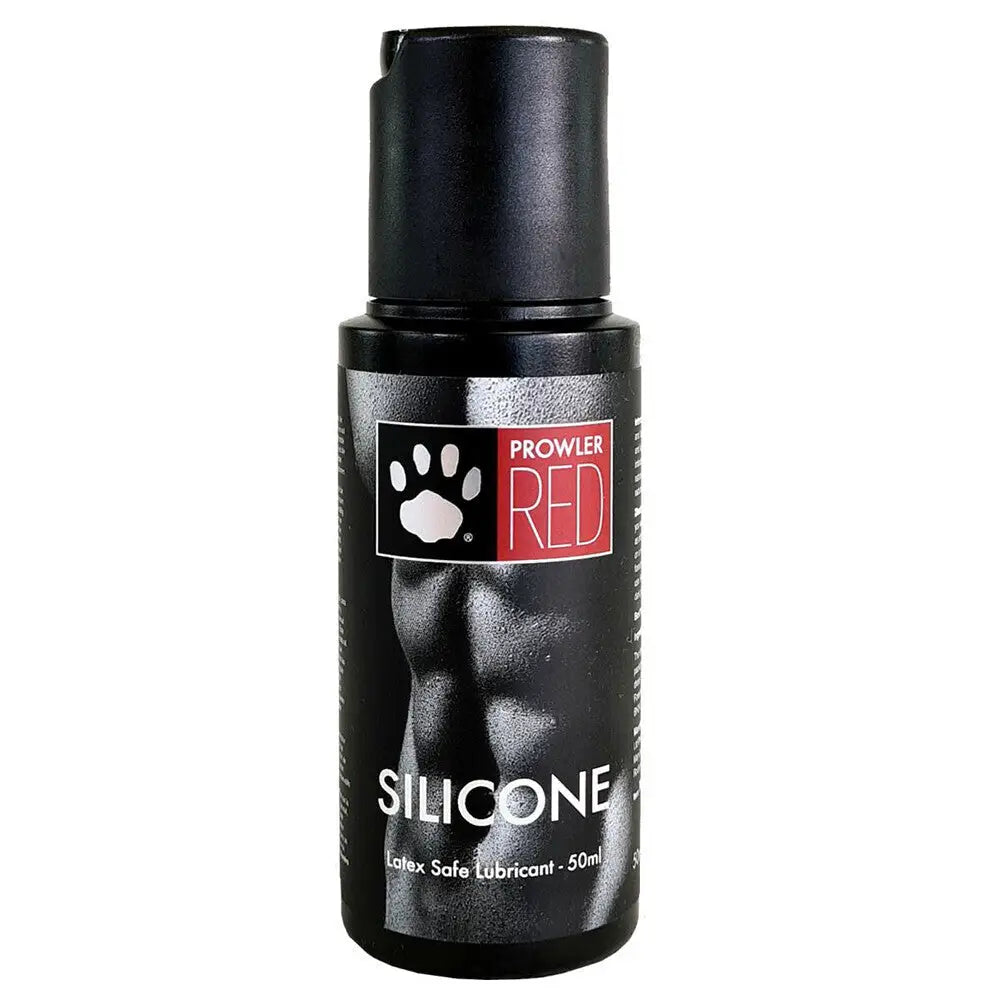 Prowler red silicone based lubricant 100ml bottle - peaches and screams