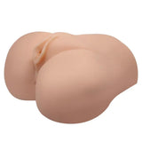 Realistic feel flesh pink dual vagina and ass masturbator - peaches and screams