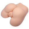 Realistic feel flesh pink vibrating masturbator - peaches and screams