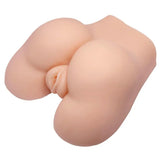 Realistic feel flesh pink vibrating masturbator - peaches and screams