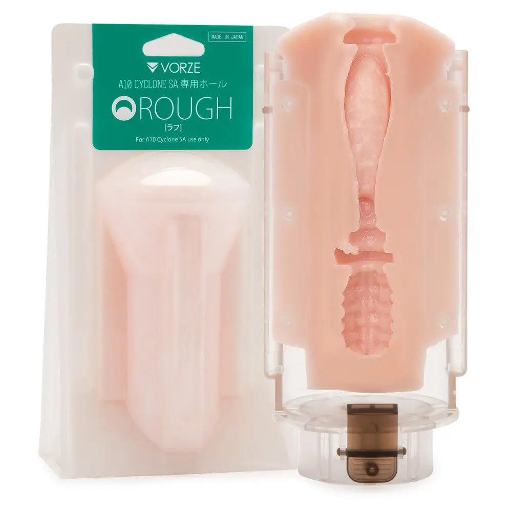 Rends Realistic Feel Stretchy Flesh Pink Masturbator Insert - Peaches and Screams