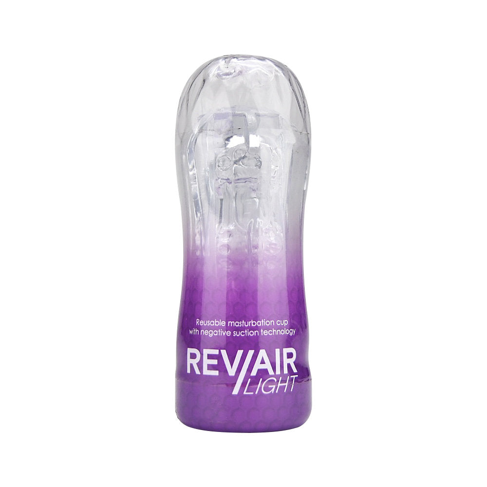 Rev-air light reusable masturbation cup - male masturbators peaches and screams