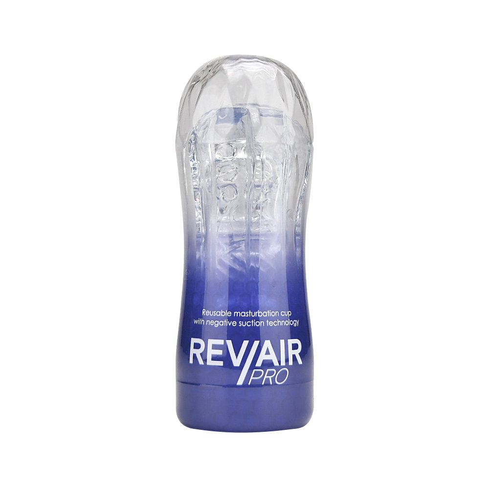 Rev-air pro reusable masturbation cup - male masturbators peaches and screams