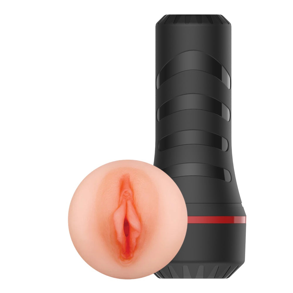 Rev-lite realistic vagina male masturbator - male sex toys peaches and screams