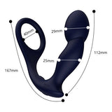 Rev-pro remote controlled silicone prostate massager - prostate massagers peaches and screams