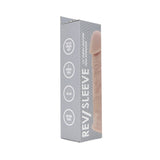 Rev-sleeves 7.5 inch girthy realistic silicone penis extension sleeve - penis sleeves peaches and screams