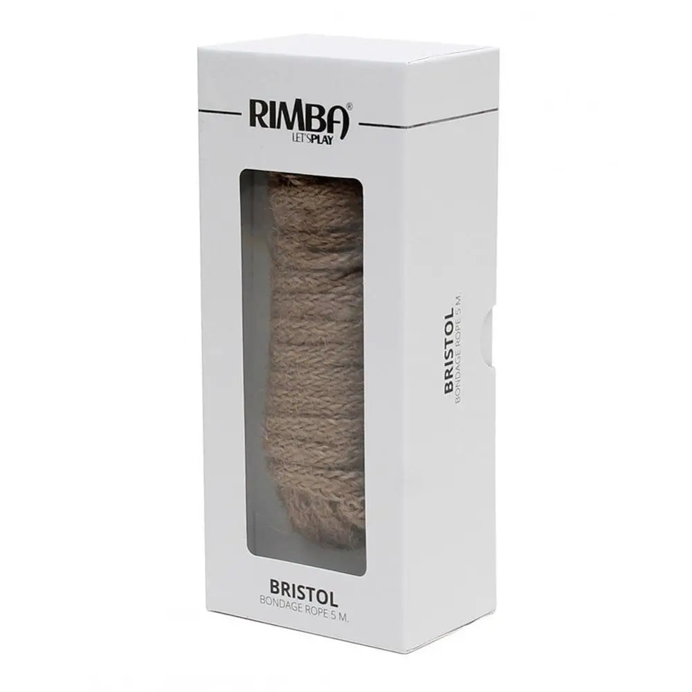 Rimba 5m natural brown bondage rope for bdsm couples - peaches and screams