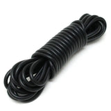 Rimba 6m black silicone bondage cord for couples - peaches and screams