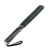 Rimba black thin leather paddle 17.5 inch - peaches and screams