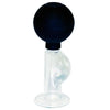 Rimba clear glass nipple erector small bulb pump - peaches and screams