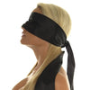 Rimba erotic soft black unisex bondage blindfold - peaches and screams