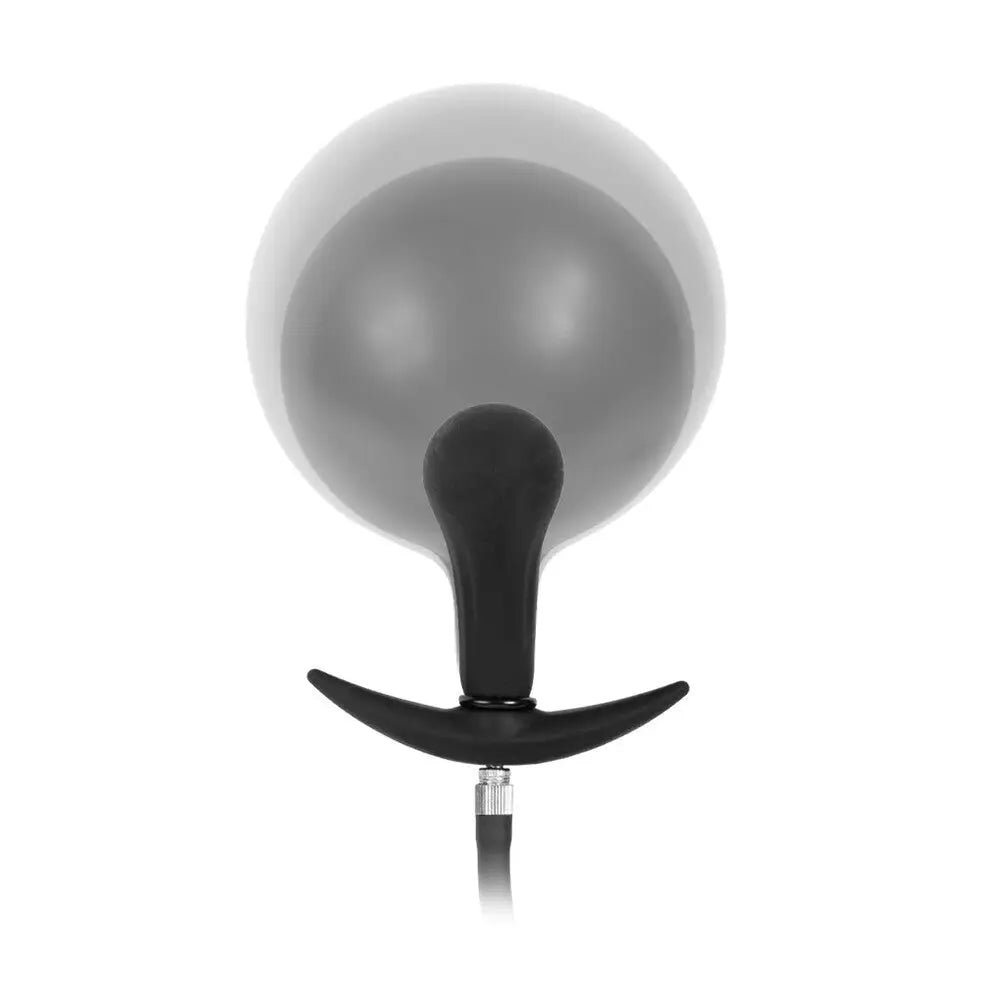 Rimba latex play inflatable anal plug for custom sizing - peaches and screams