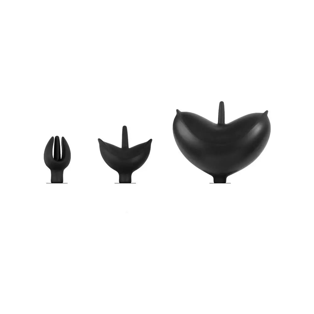Rimba latex play inflatable anal tulip expandable plug - peaches and screams
