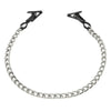 Rimba metal nipple clamps with chain and adjustable screws - peaches and screams