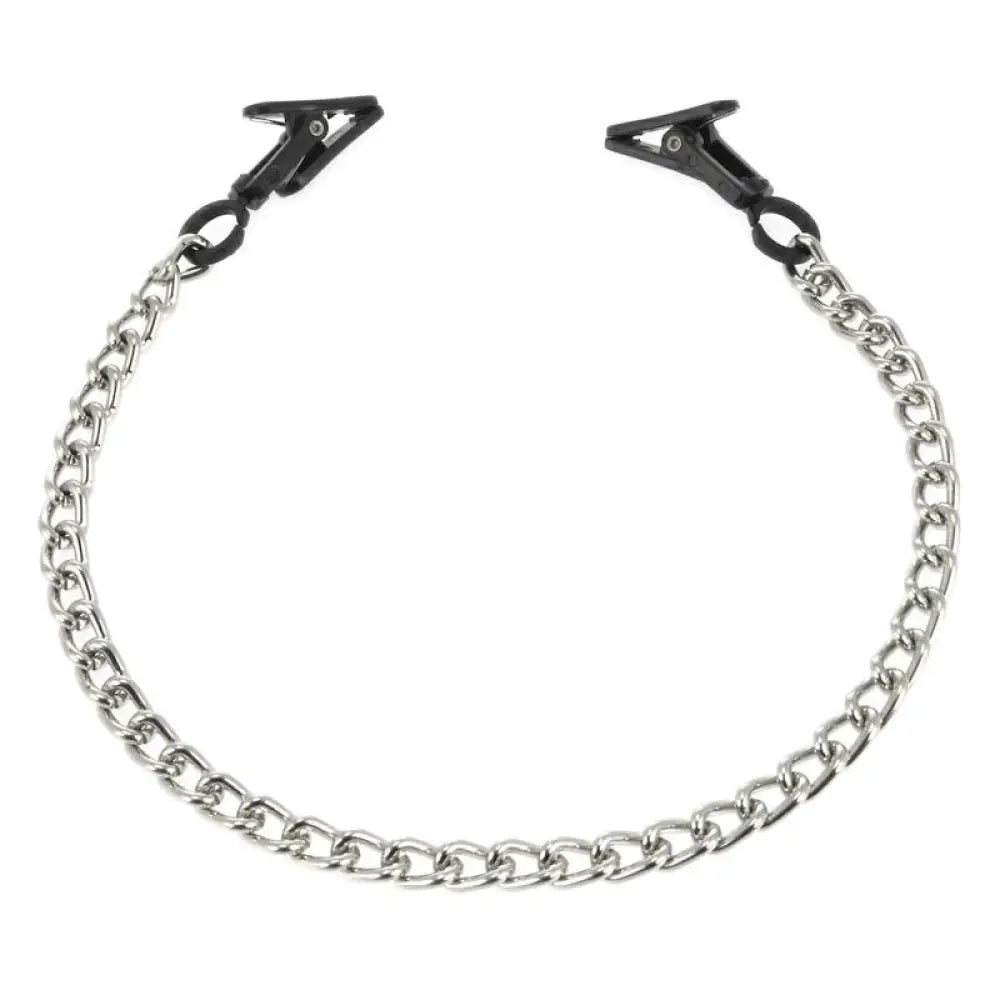 Rimba metal nipple clamps with chain and adjustable screws - peaches and screams