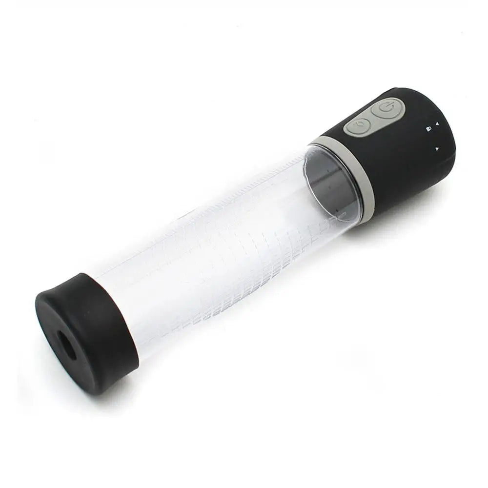 Rimba silicone clear pp03 electronic penis pump 12 inch - peaches and screams