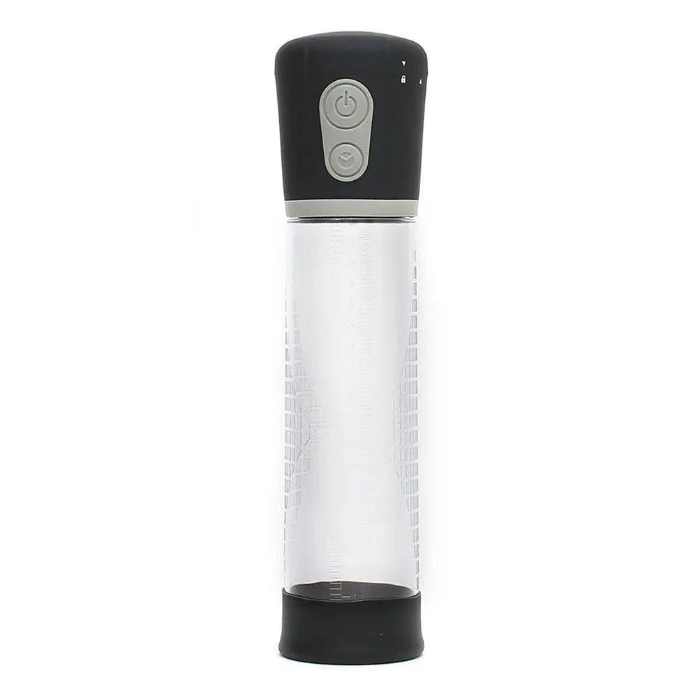 Rimba silicone clear pp03 electronic penis pump 12 inch - peaches and screams