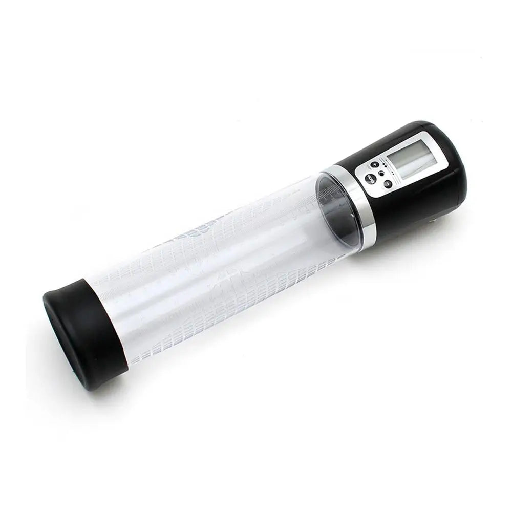 Rimba silicone clear rechargeable pp04 penis pump - peaches and screams