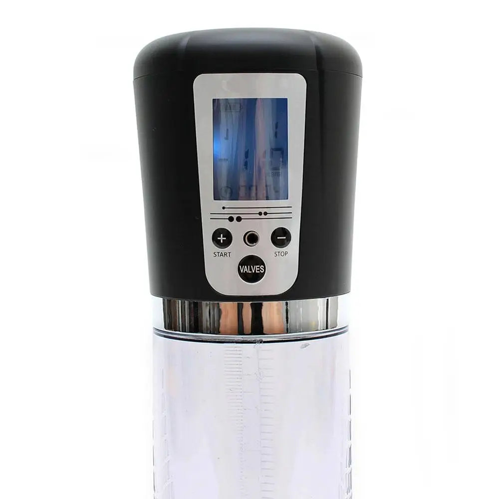 Rimba silicone clear rechargeable pp04 penis pump - peaches and screams