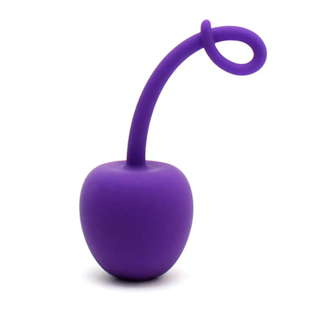Rimba silicone purple kegel ball for pelvic floor toning - peaches and screams