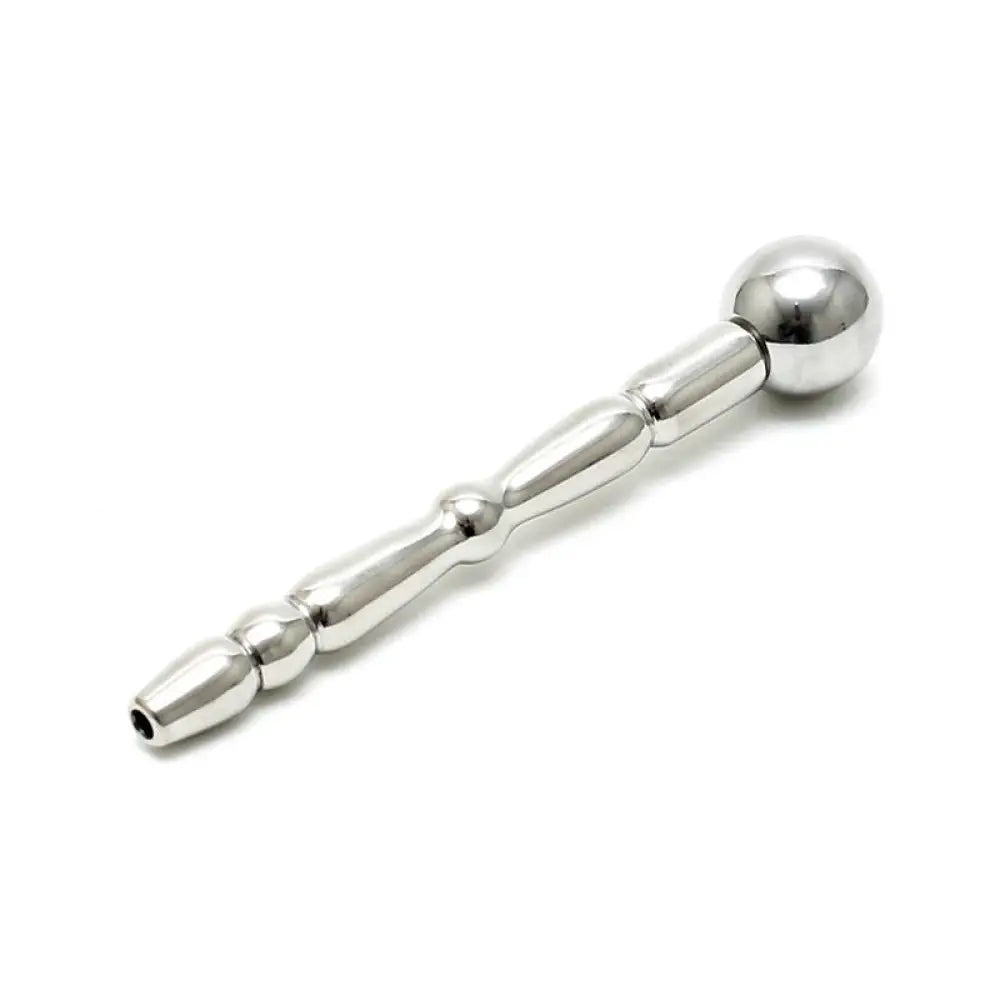 Rimba stainless steel hollow urethral sound 8mm pin - peaches and screams