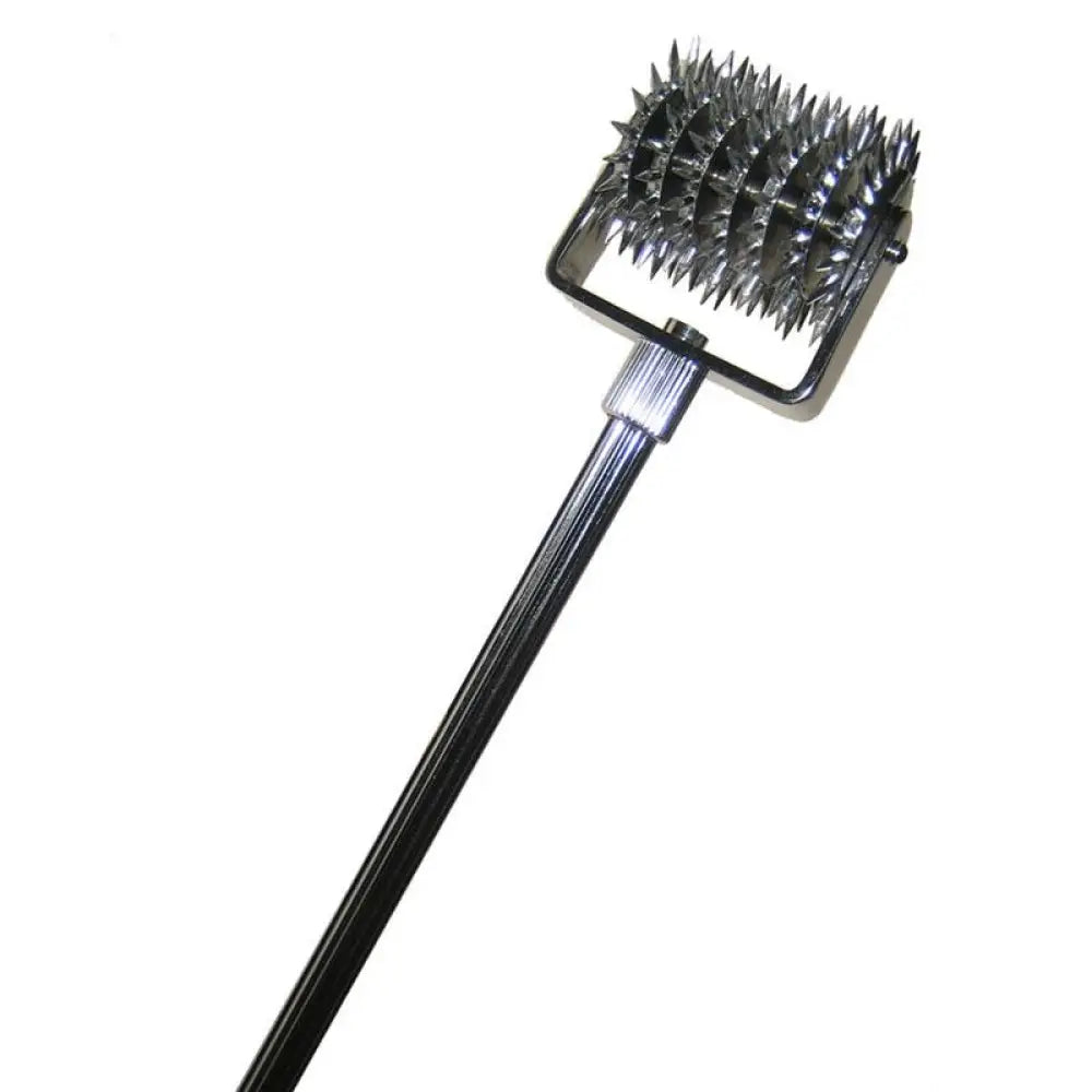 Rimba stainless steel silver 7 wheel wartenberg pinwheel - peaches and screams