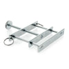 Rimba stainless steel silver penis and ball crusher - peaches and screams