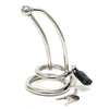 Rimba stainless steel urethral stretcher chastity cage - peaches and screams