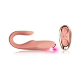 Rocks off 8.5 inch dual motors pink rechargeable vibrator - peaches and screams